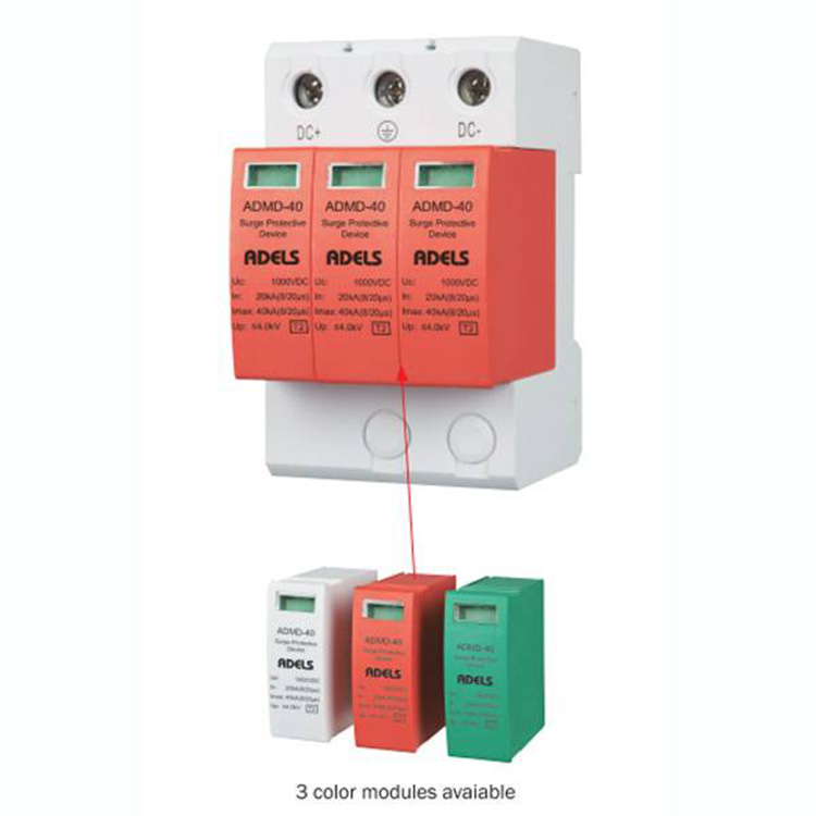 DC Surge Protector Iliyokadiriwa Voltage Hadi 1000V Surge Protective Devices